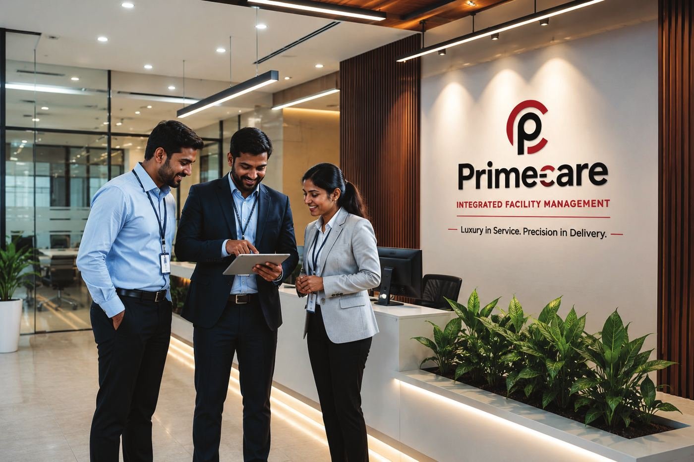 PrimeCare IFM team at a client reception